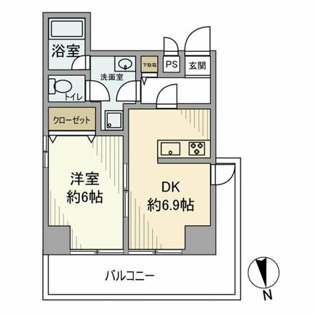 ライオンズマンション西荻窪第２の物件間取画像